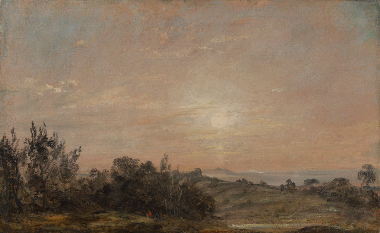 Hampstead Heath verso Harrow da John Constable