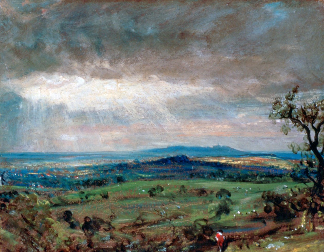 Hampstead Heath con Harrow in Distanza da John Constable