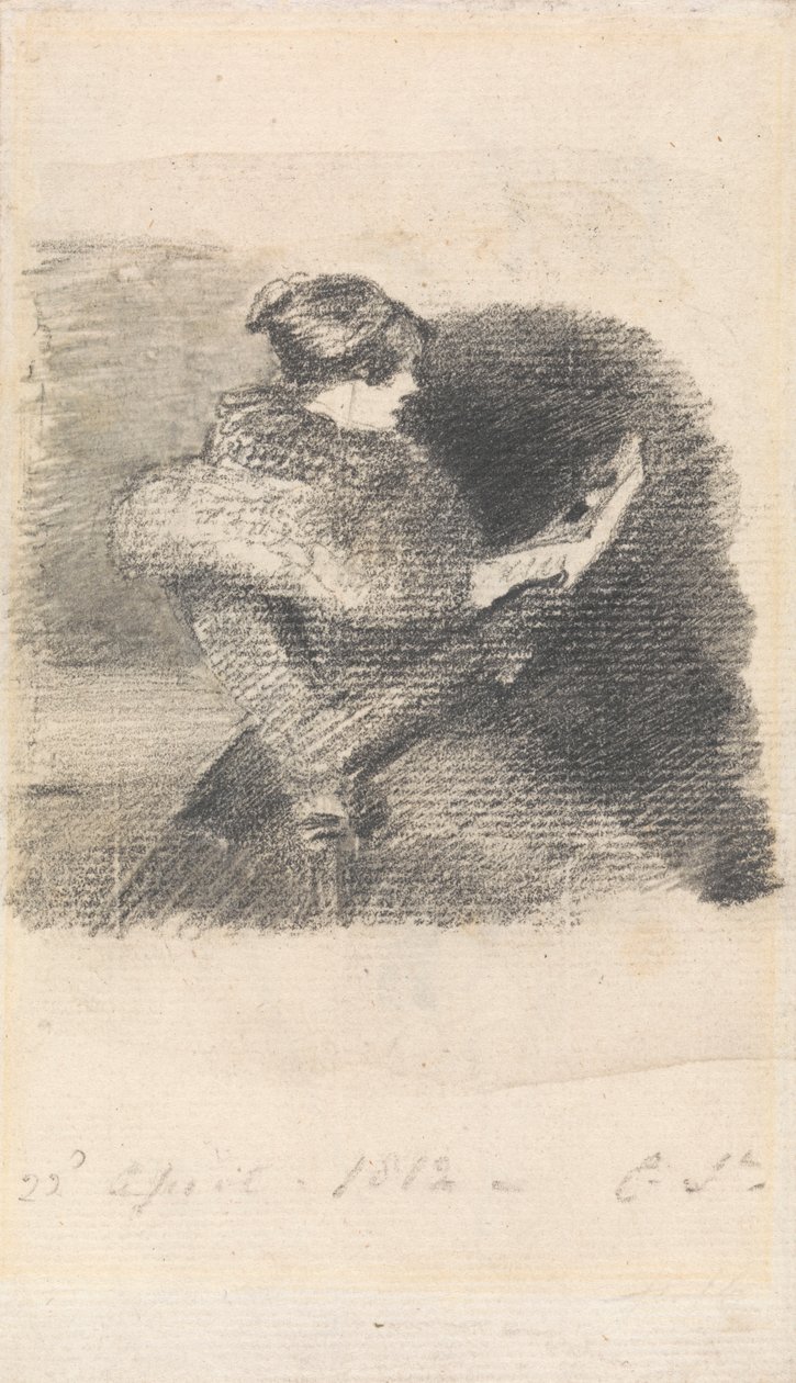 Mary Constable che Legge da John Constable
