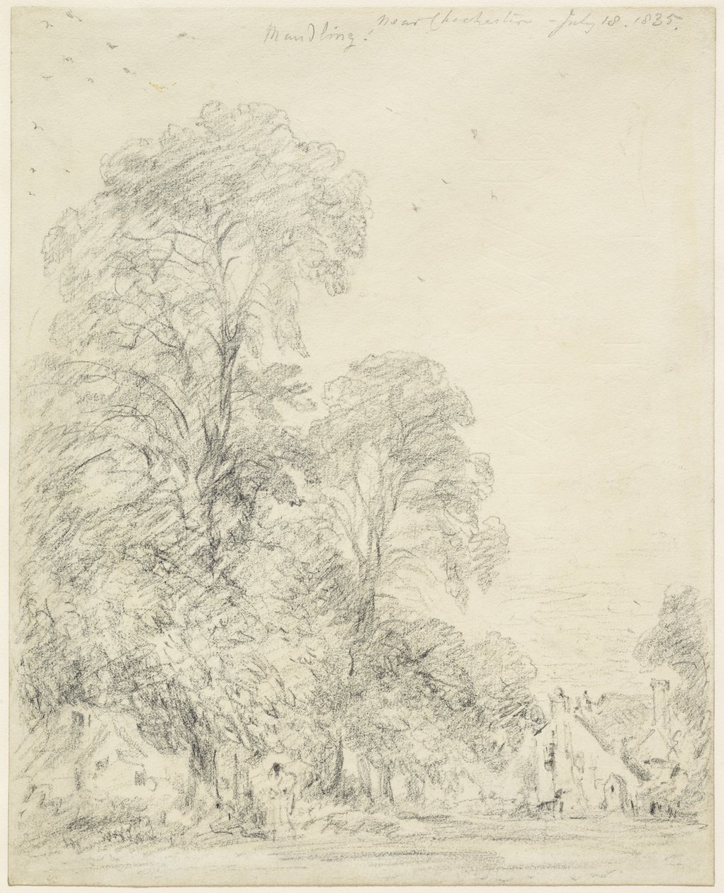 Maudlin, vicino a Chichester, 18 luglio 1835 da John Constable