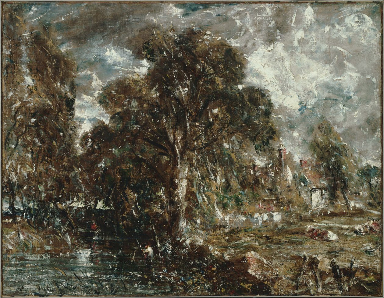 Sul fiume Stour da John Constable