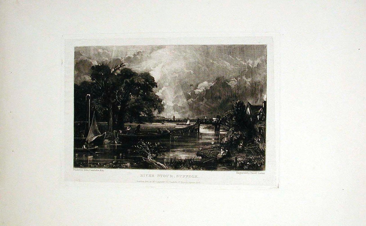 Fiume Stour, Suffolk da John Constable