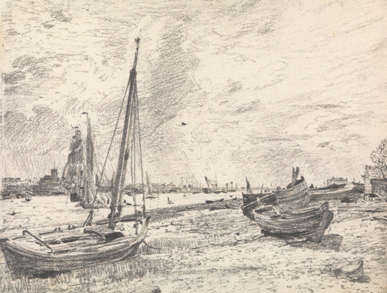 Trasporto sul Tamigi da John Constable