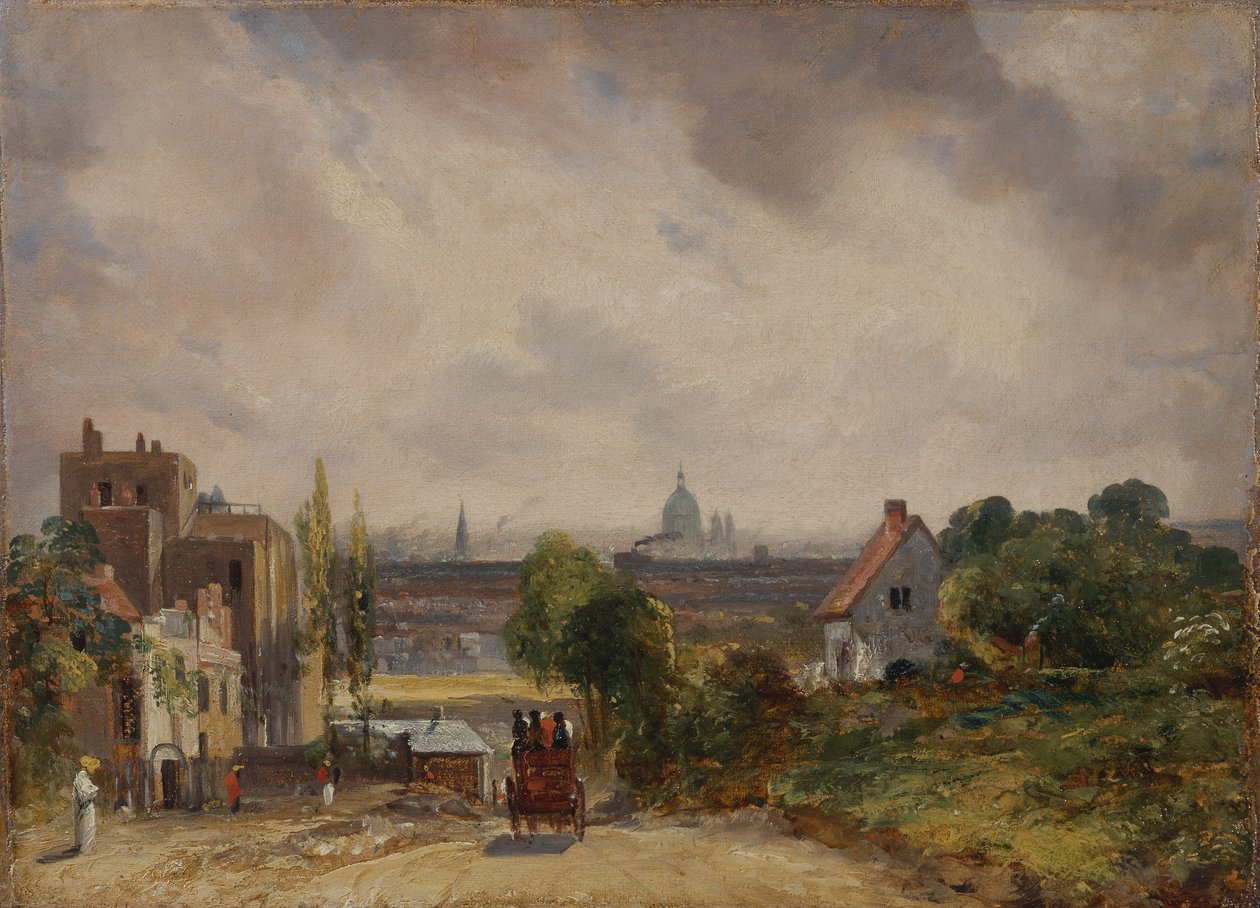 Cottage di Sir Richard Steele, Hampstead da John Constable