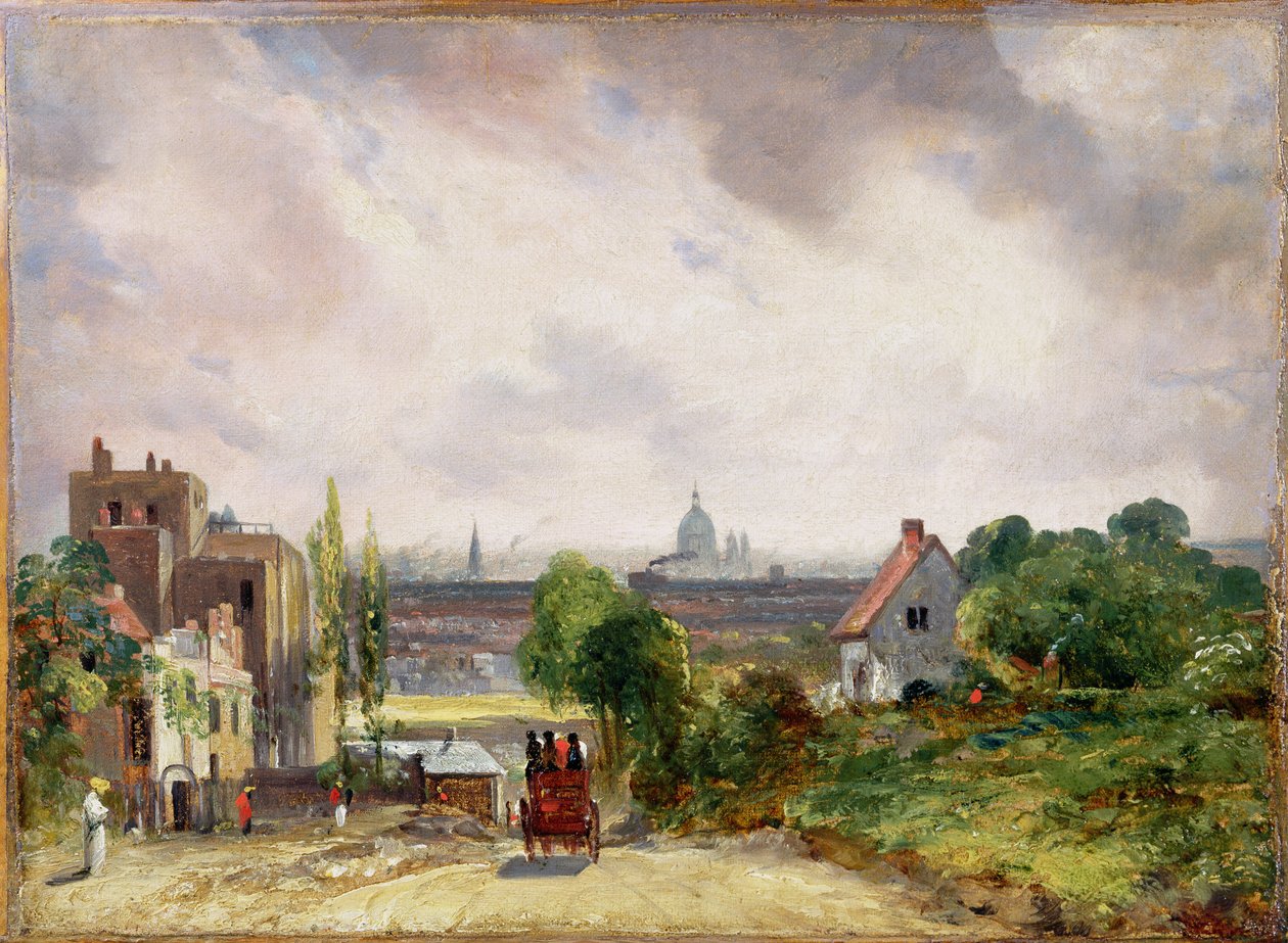 Cottage di Sir Richard Steele, Hampstead, c.1832 da John Constable