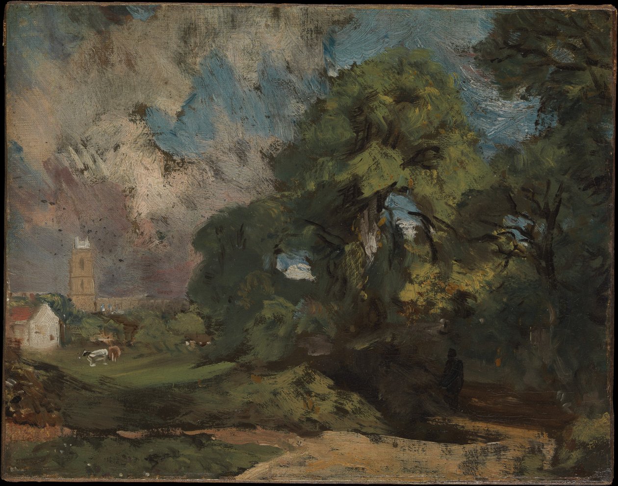 Stoke-by-Nayland da John Constable