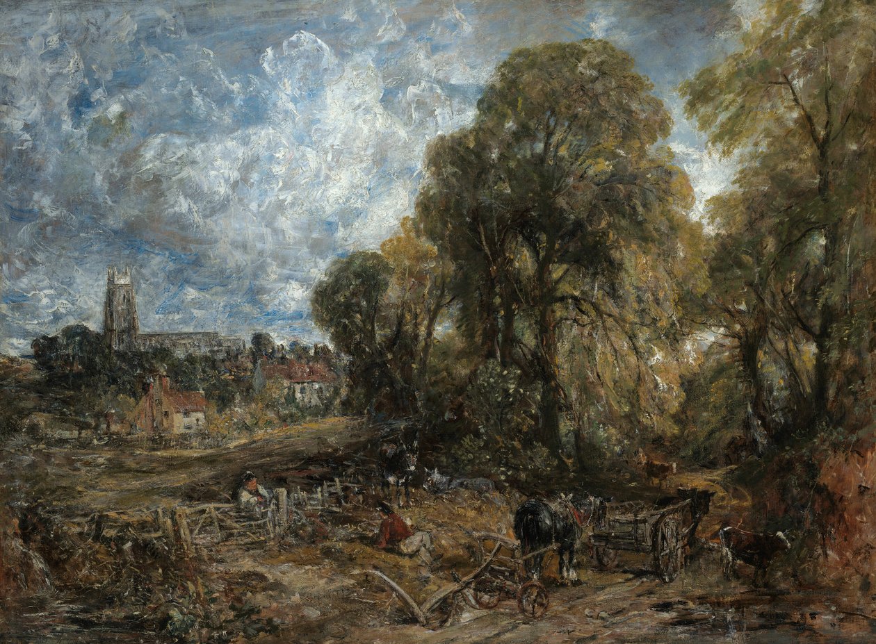 Stoke-by-Nayland da John Constable