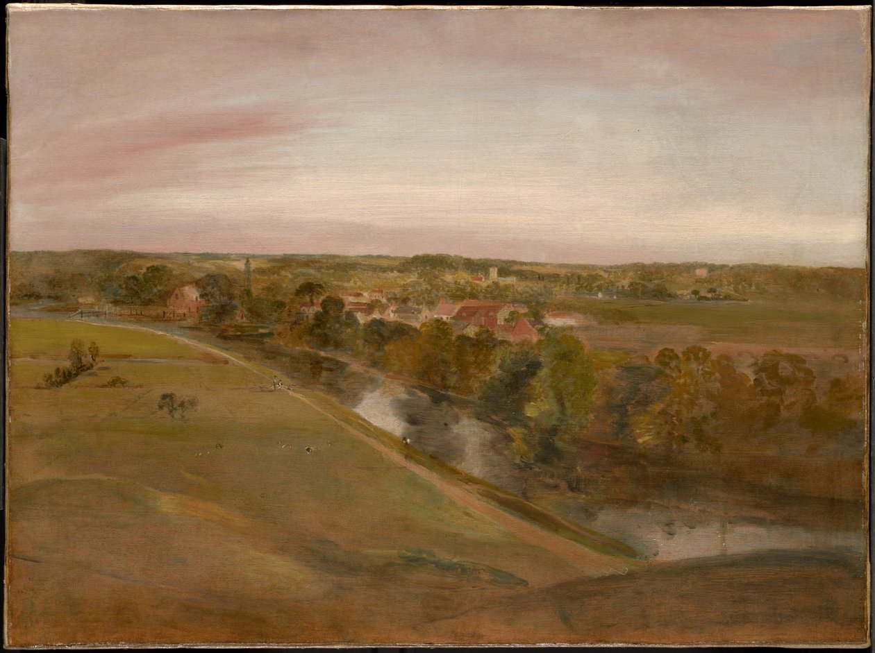 Stratford Saint Mary dai Coombs da John Constable