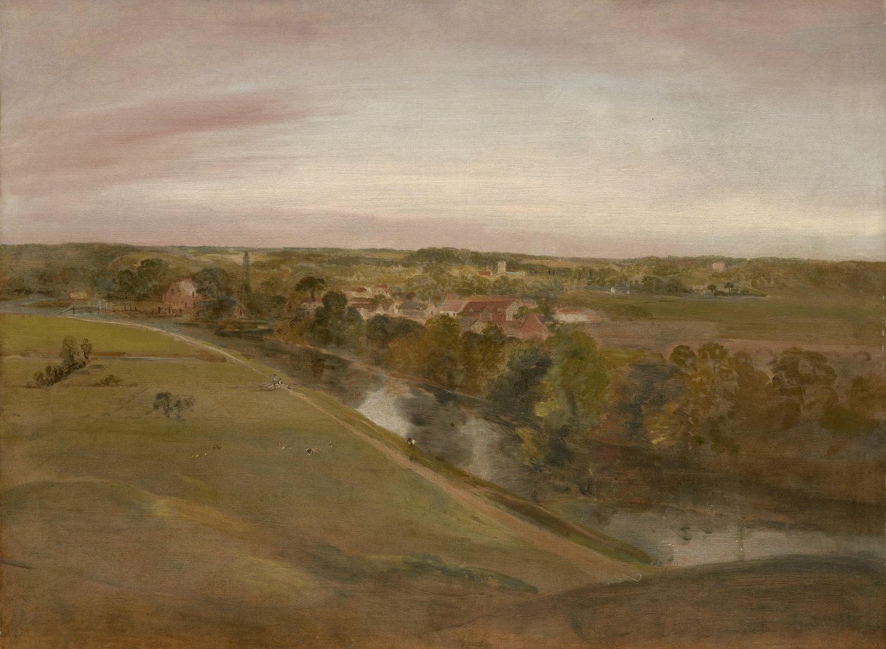 Stratford Saint Mary dai Coombs da John Constable