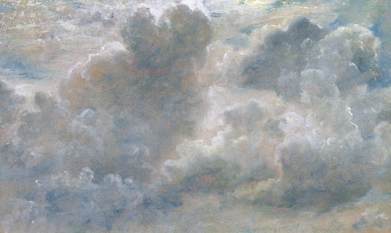 Studio di Nuvole Cumulus, 1822 da John Constable