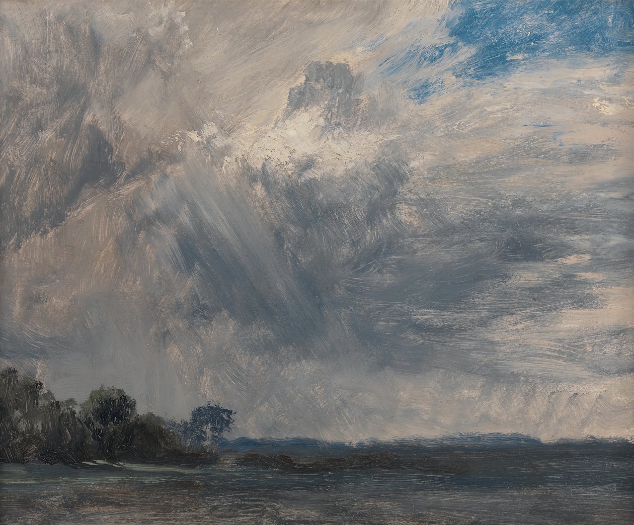 Studio di un cielo nuvoloso da John Constable