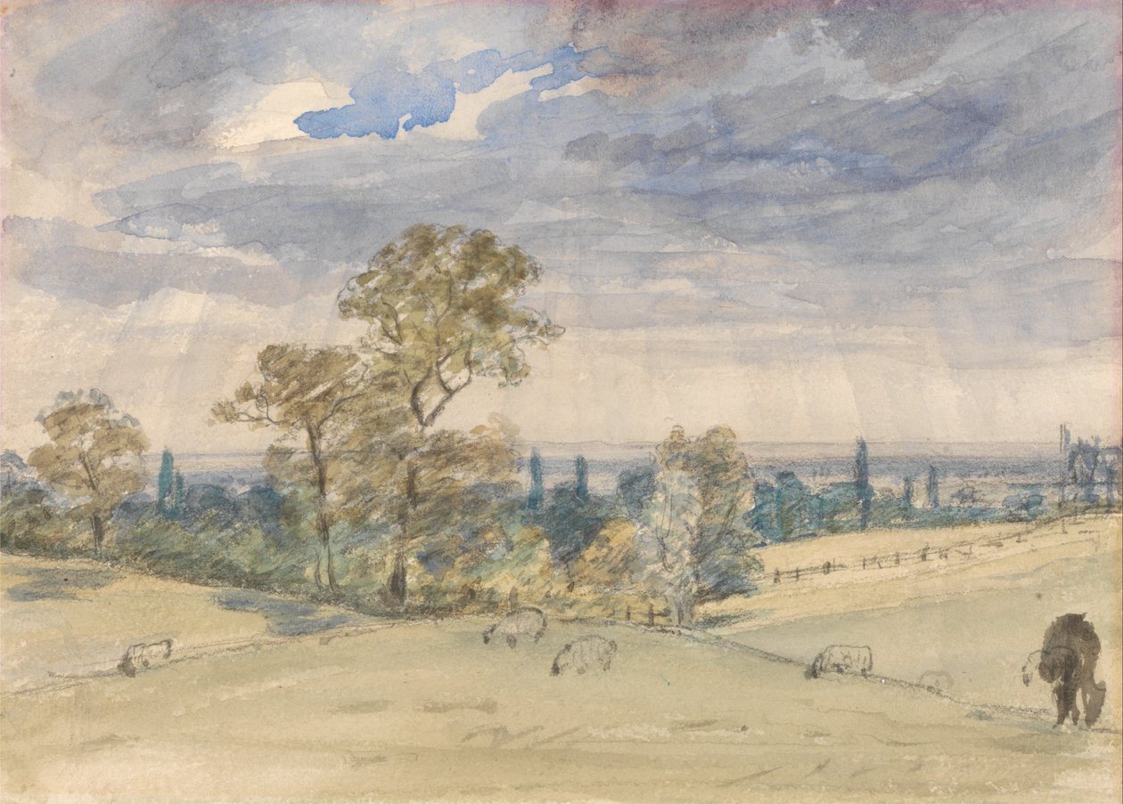 Paesaggio del Suffolk da John Constable