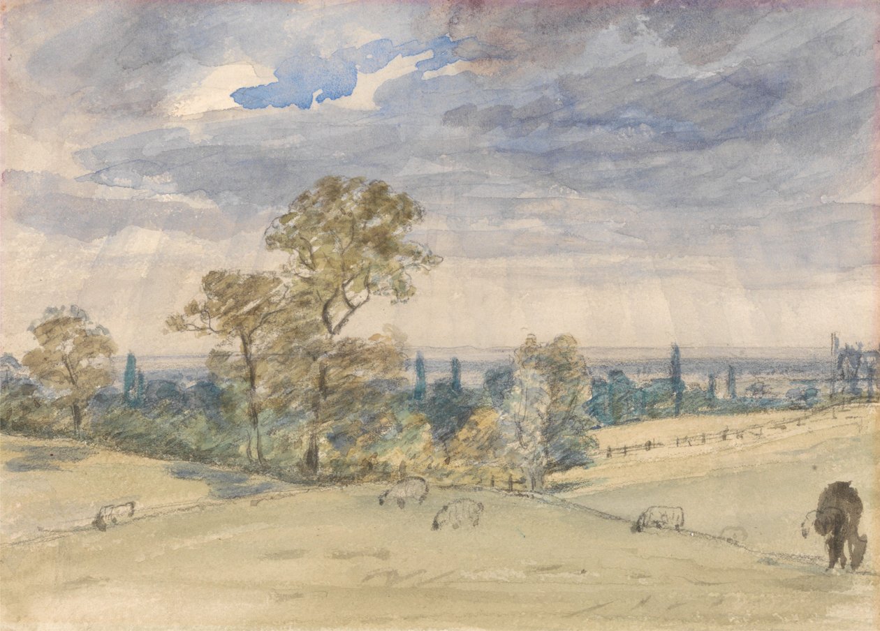 Paesaggio del Suffolk da John Constable