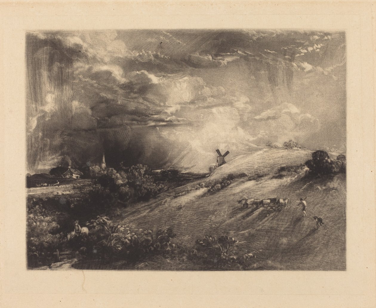 Pomeriggio estivo, dopo un acquazzone da John Constable