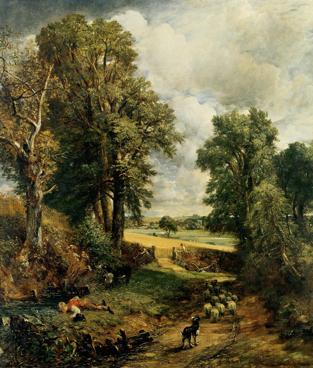 Il campo di grano, 1826 da John Constable