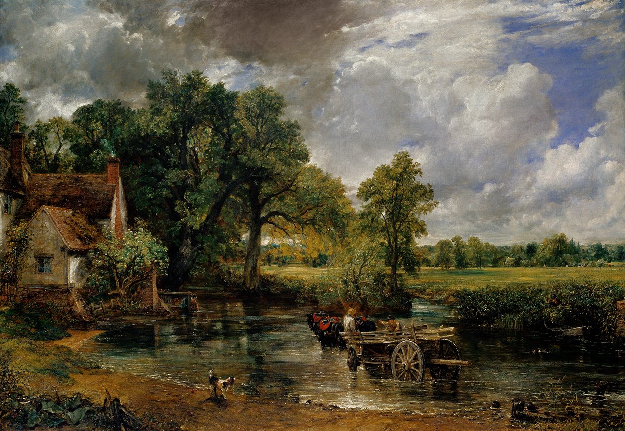 Il Carro di Fieno, 1821 da John Constable