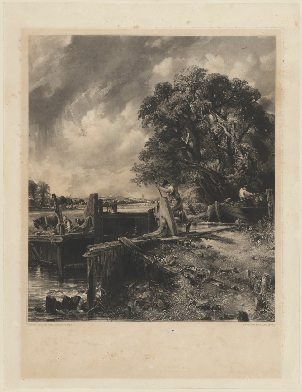 La chiusa da John Constable