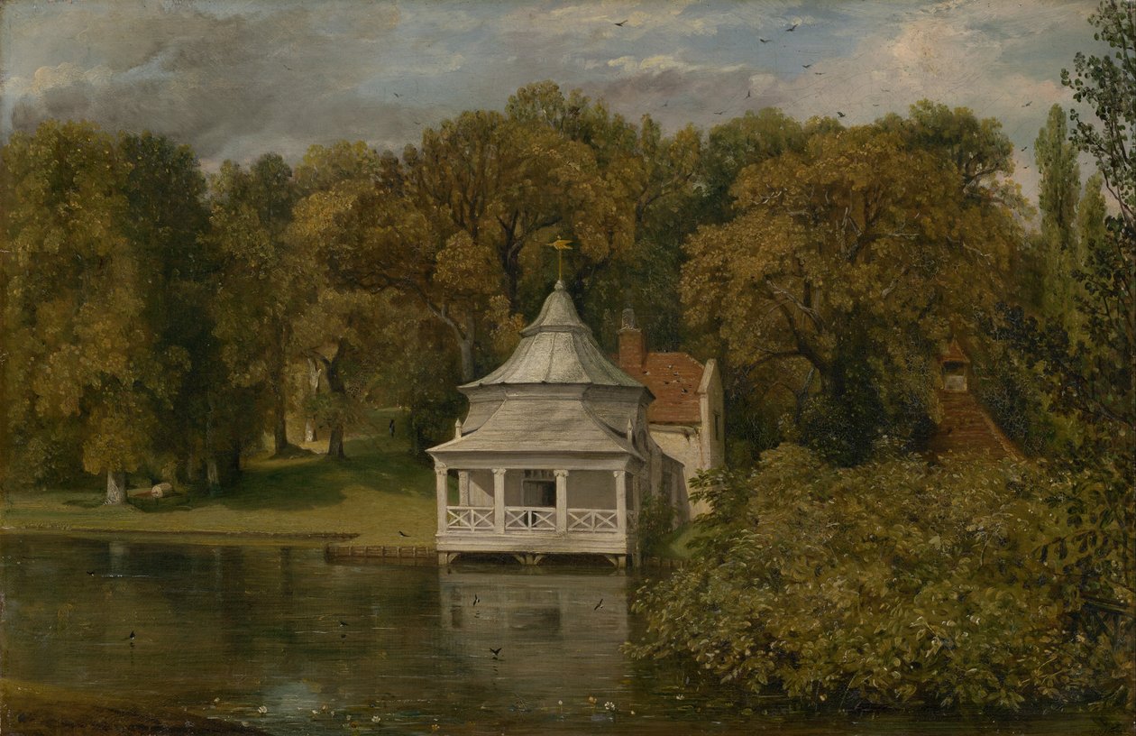 I quartieri dietro Alresford Hall da John Constable
