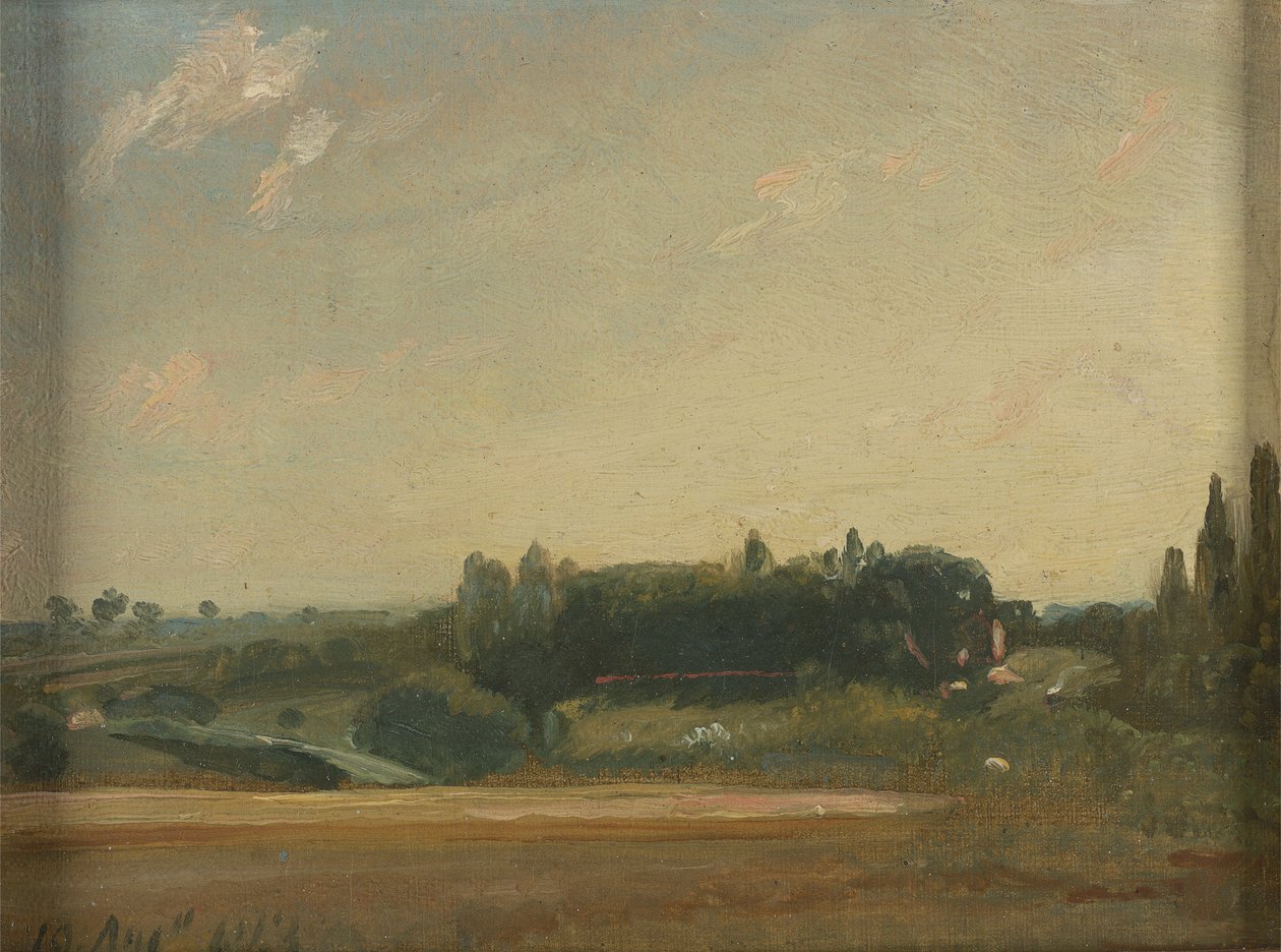 Vista Verso il Rettorato, East Bergholt da John Constable