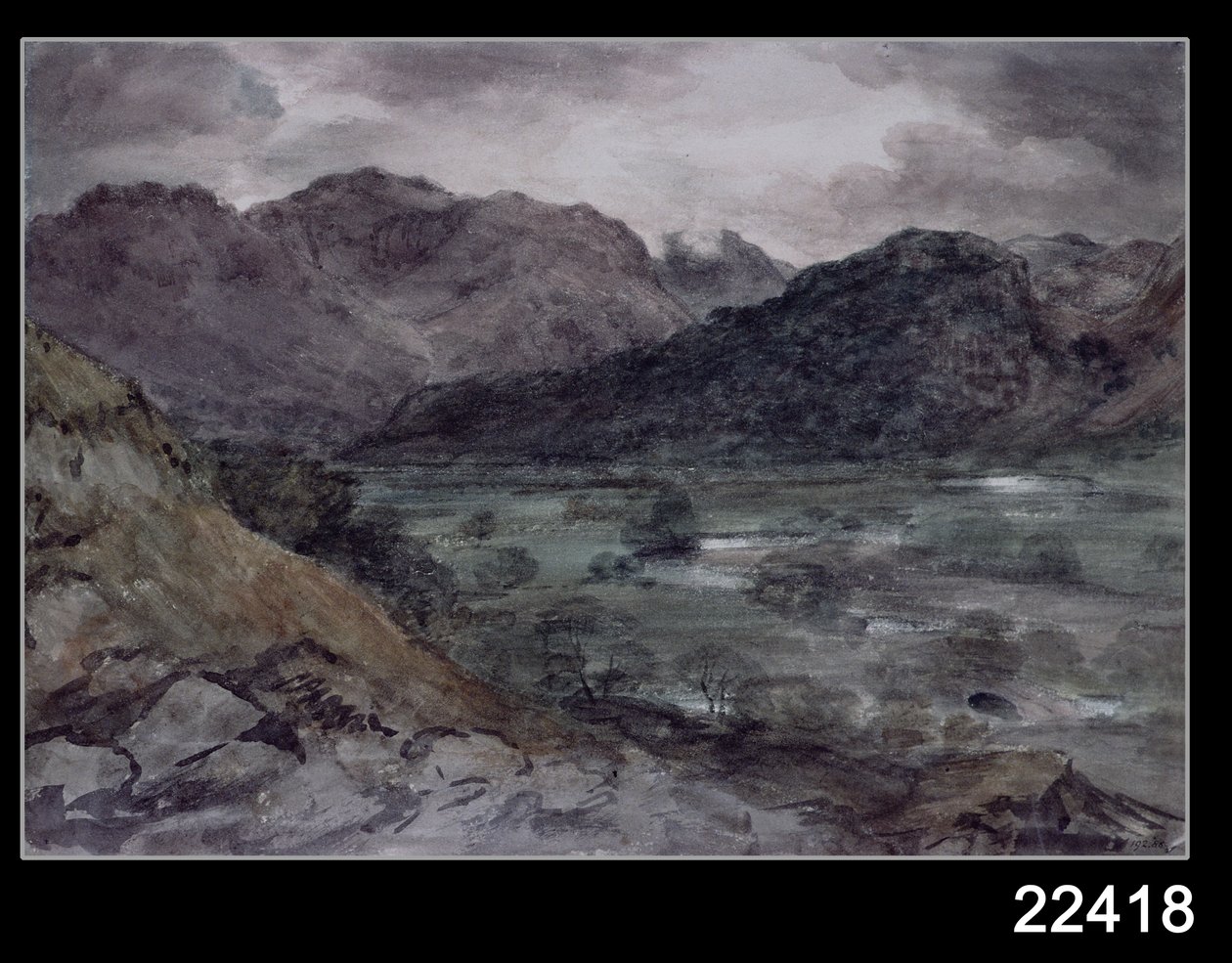 Veduta di Borrowdale da John Constable