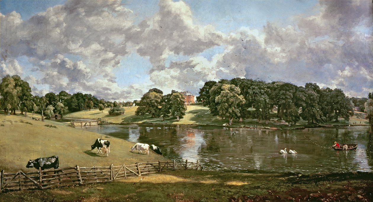 Parco di Wivenhoe, Essex, 1816 da John Constable