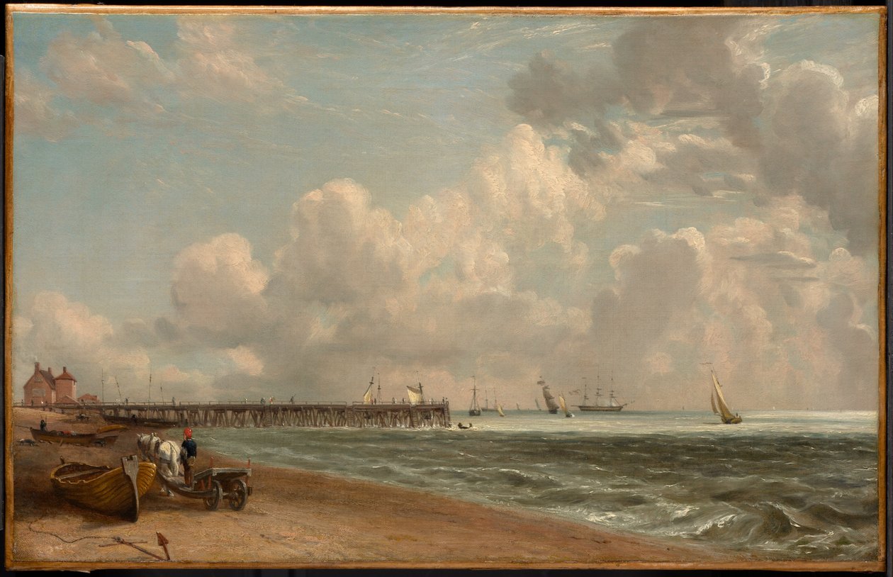 Il molo di Yarmouth da John Constable