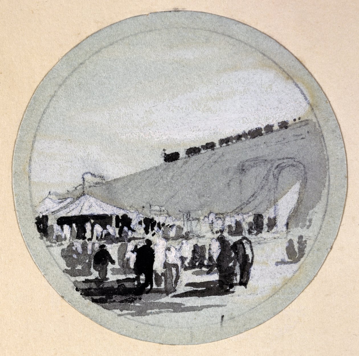 Apertura, London & Birmingham Railway, c.1838 da John Cooke Bourne
