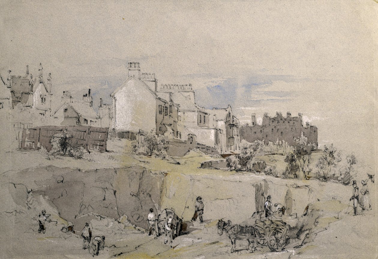 Park Street, Camden Town, c.1836-39 da John Cooke Bourne