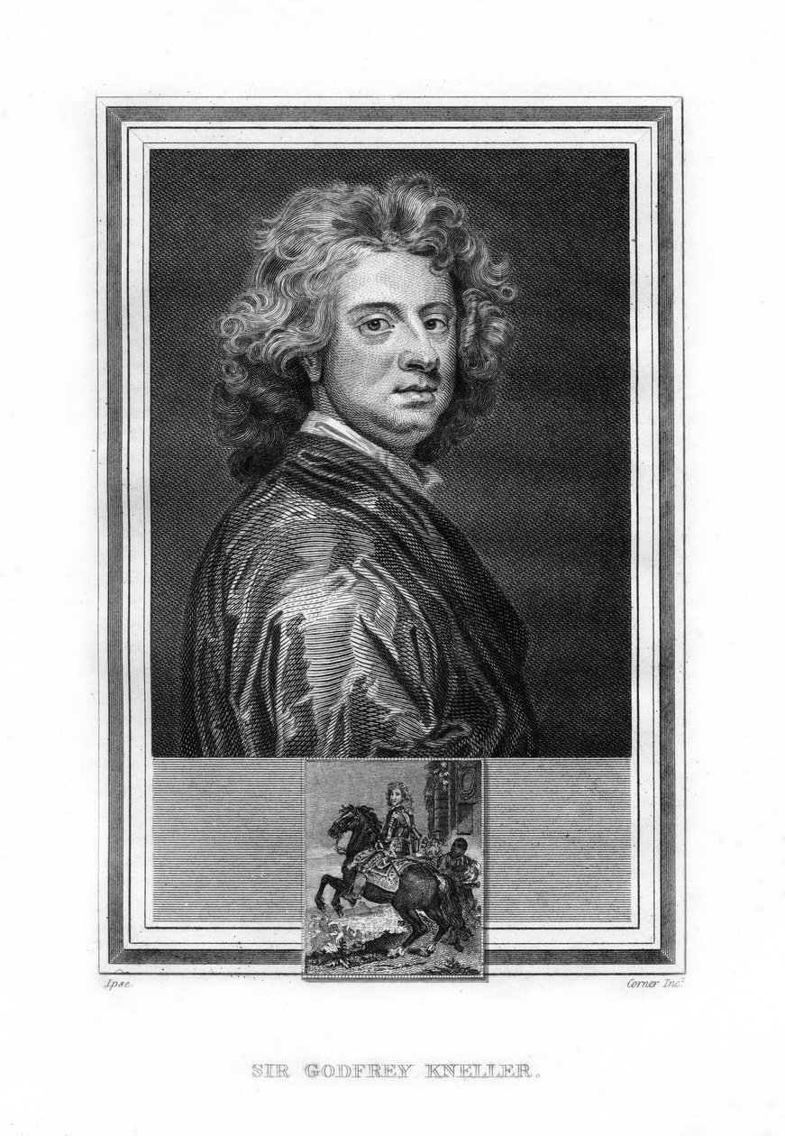 Sir Godfrey Kneller, pittore tedesco nato in Inghilterra dell