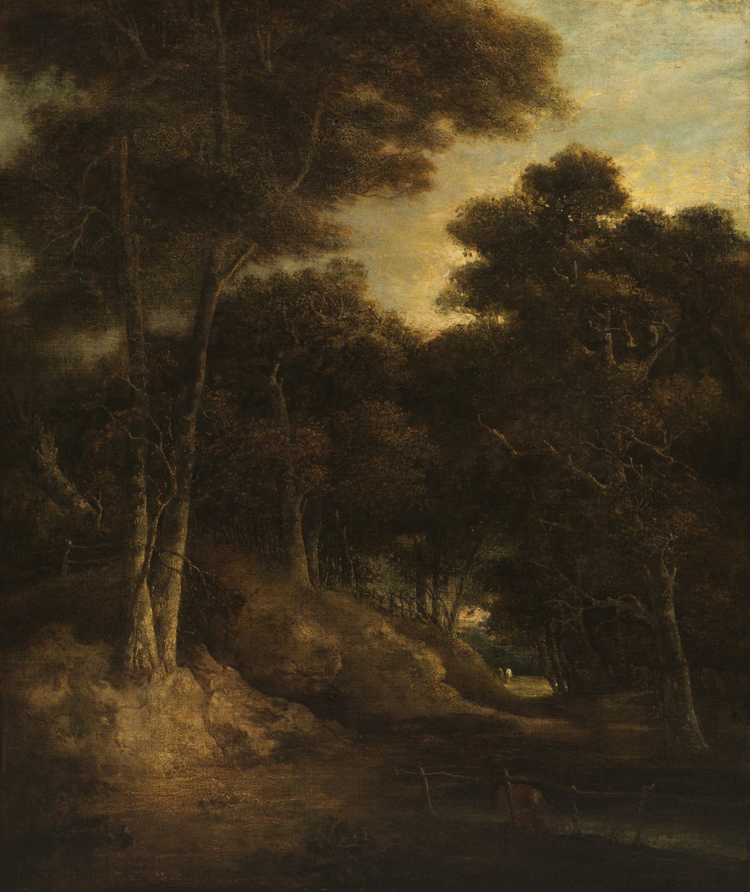 Paesaggio - Bordo di un bosco, c.1800-20 da John Crome