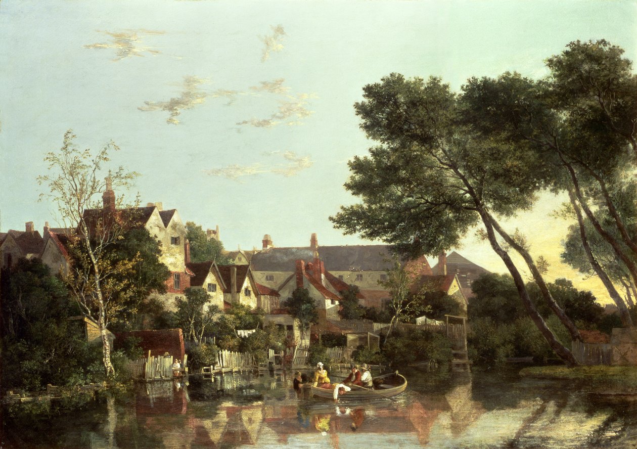 Fiume Norwich, pomeriggio, c.1812-19 da John Crome