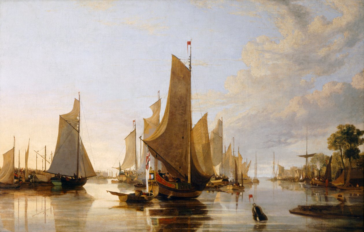 La festa acquatica di Yarmouth, c1821 da John Crome