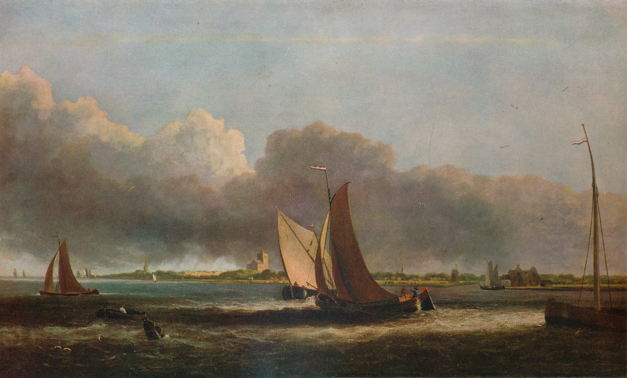 Vista sul Maas, c1799 da John Crome
