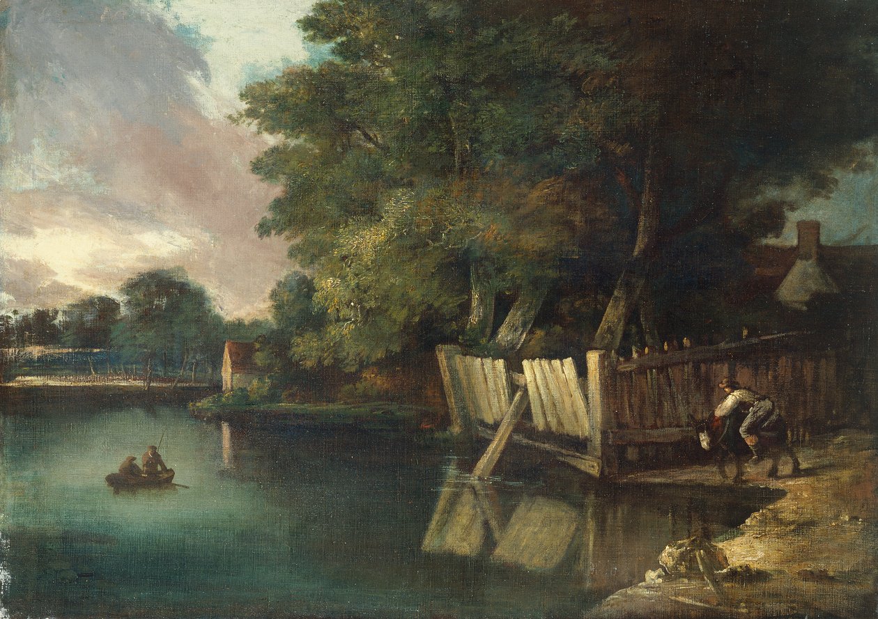 Luogo di abbeveraggio, Heigham da John Crome