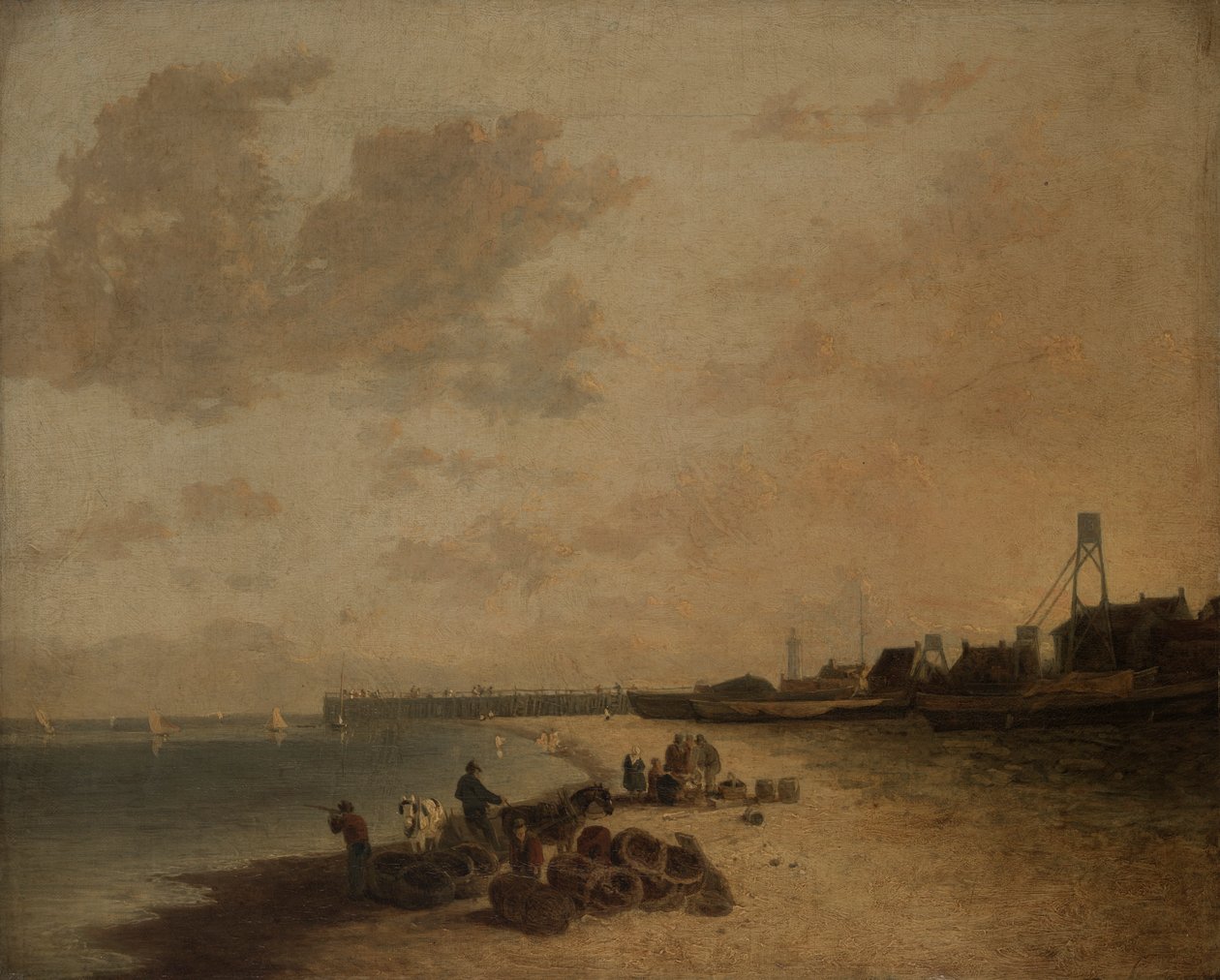 Spiaggia di Yarmouth da John Crome