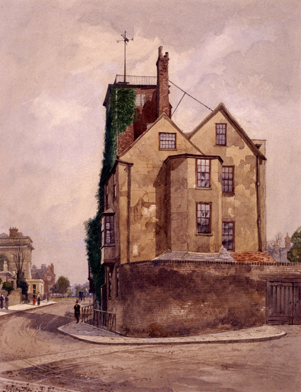 Canonbury Tower, Islington, Londra da John Crowther