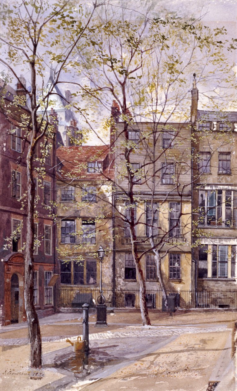 Inner Temple, Londra, 1880 da John Crowther