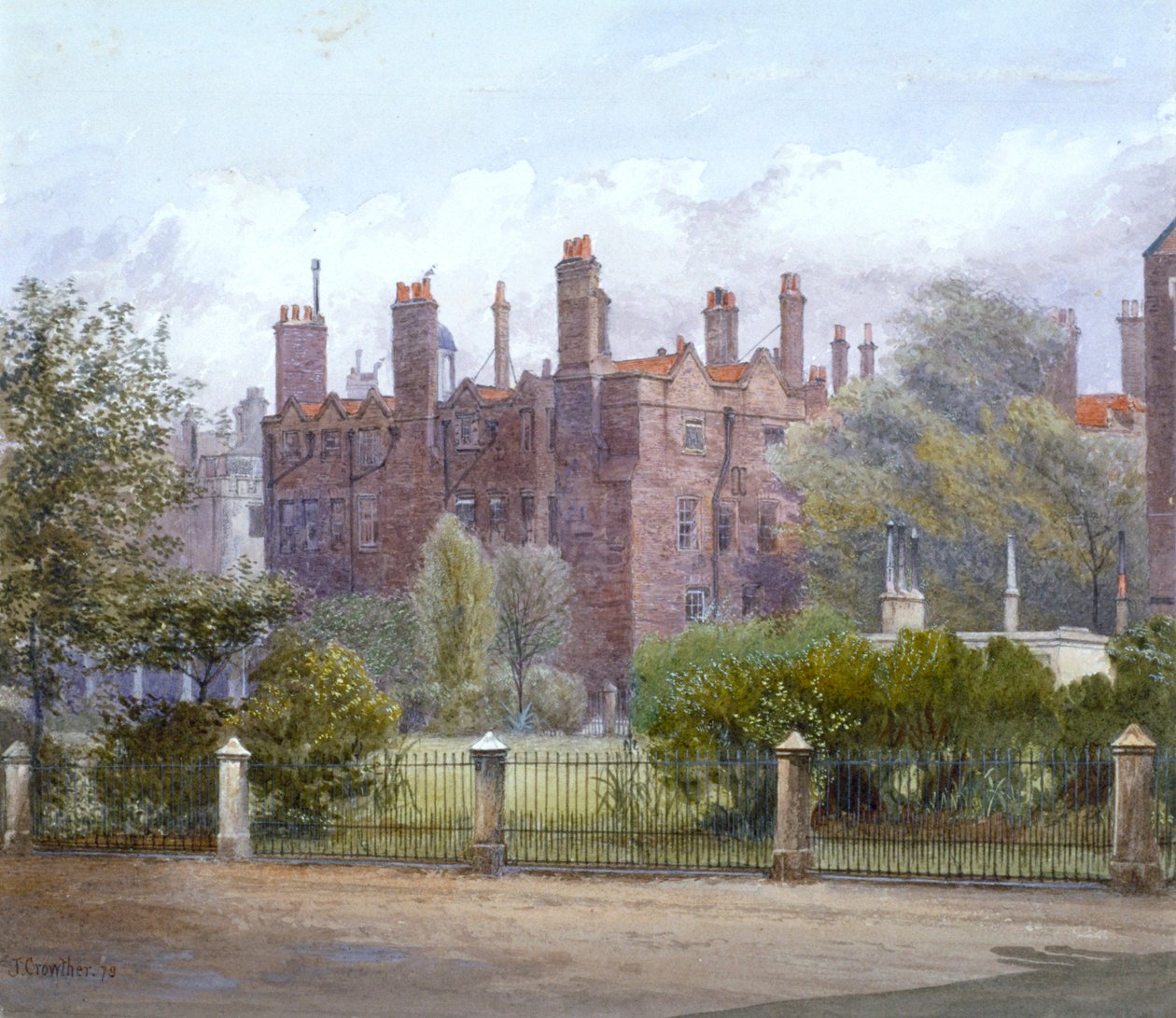 Vecchi edifici e giardini, Lincoln