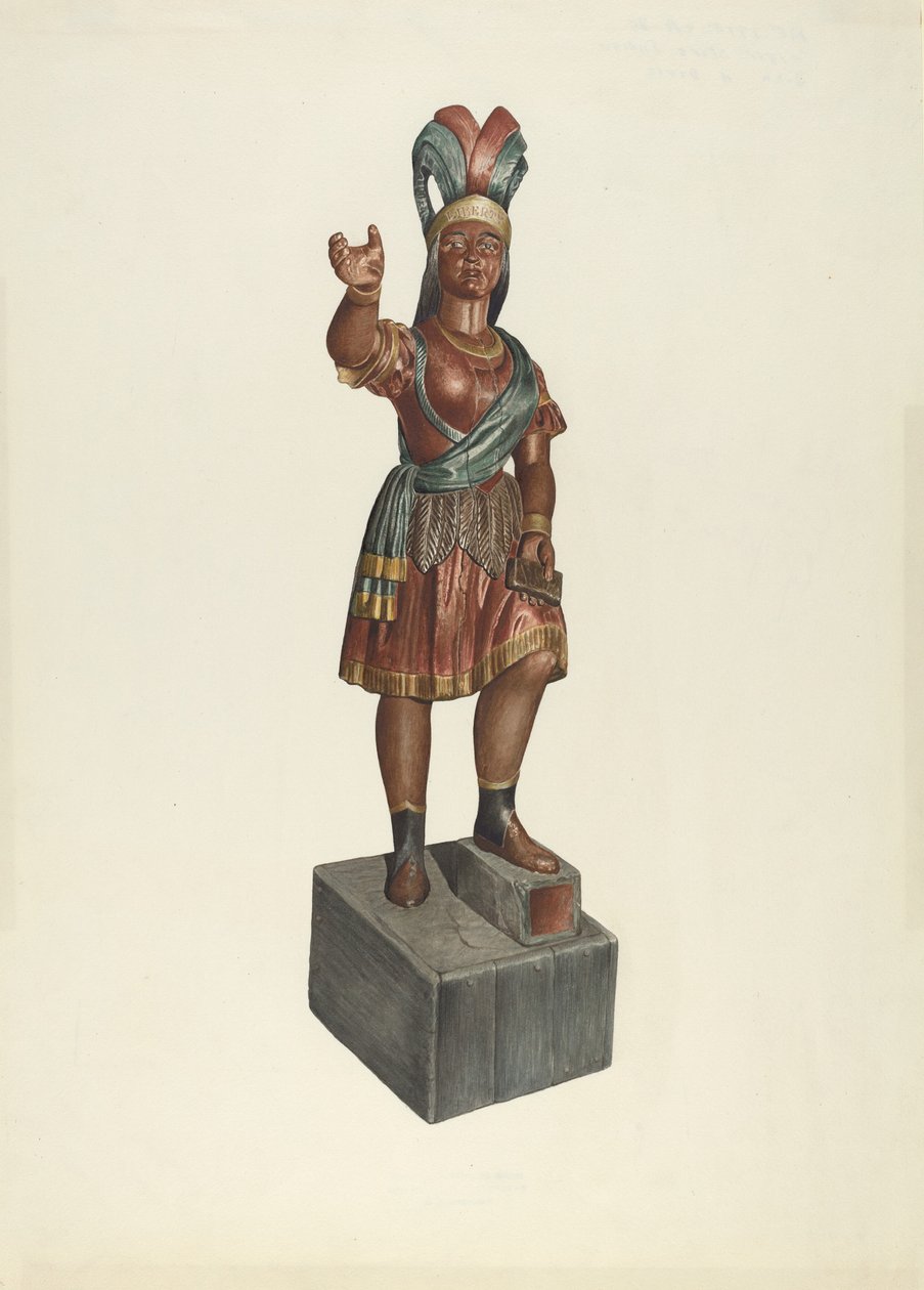 Indiano del negozio di sigari da John Davis