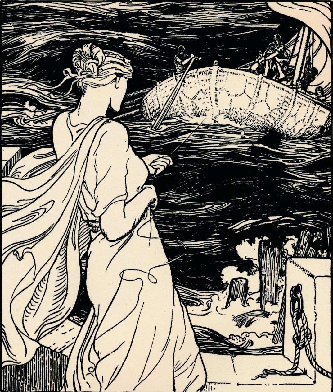 La regina del filo magico da John Dickson Batten