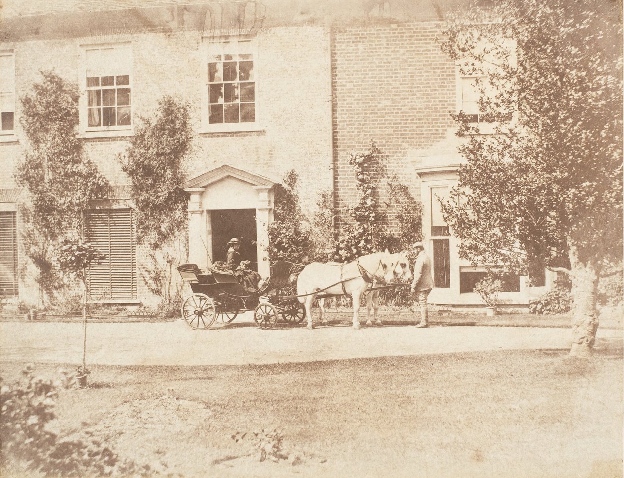 Oakley Cottage, 1853-56 da John Dillwyn Llewelyn