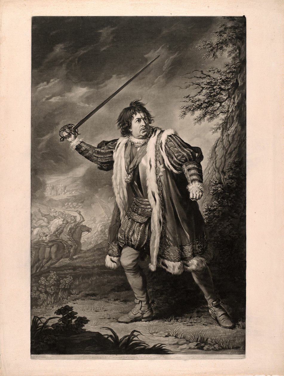 Mr. Garrick in "Riccardo III" da John Dixon