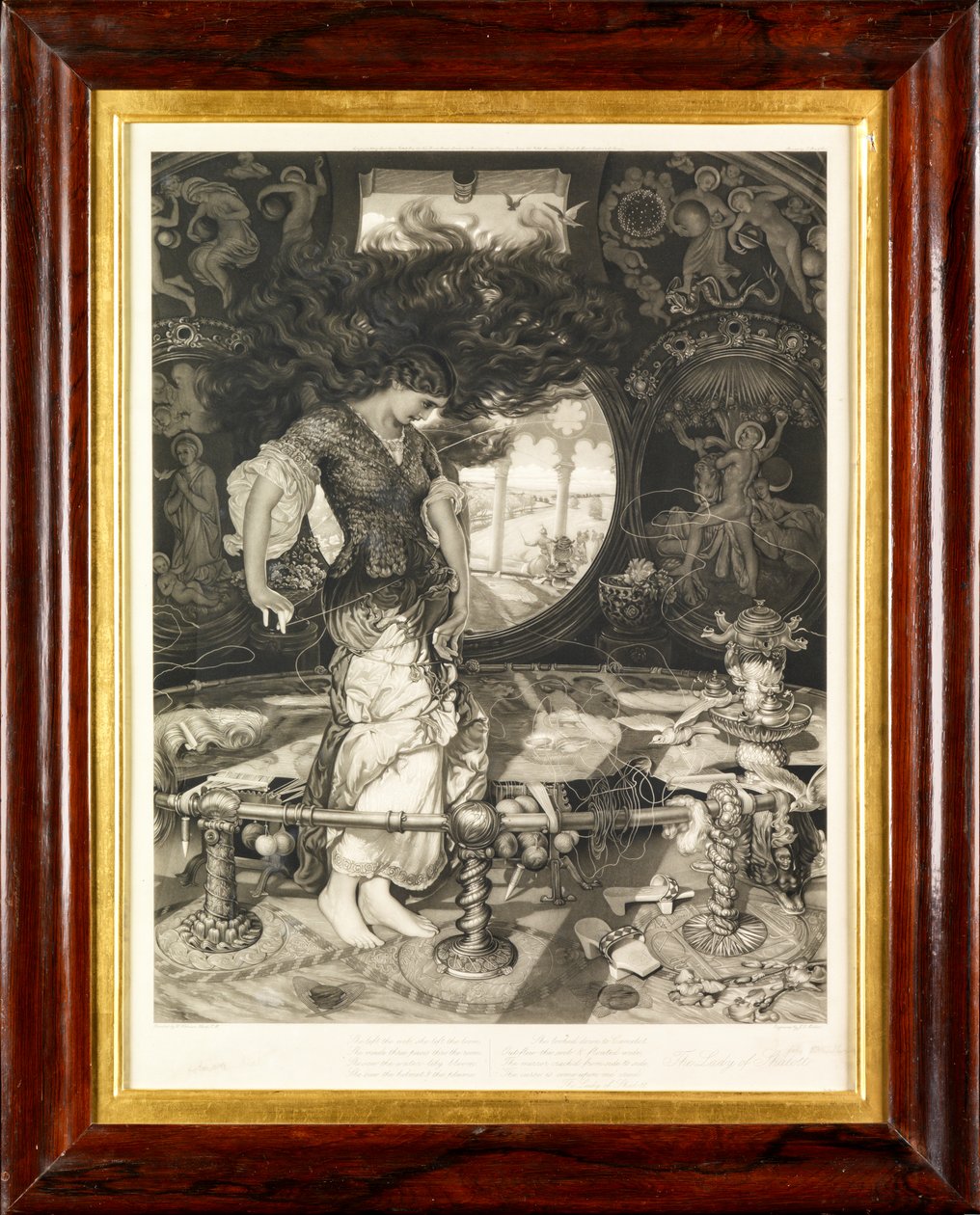 La Dama di Shalott da John Douglas Miller
