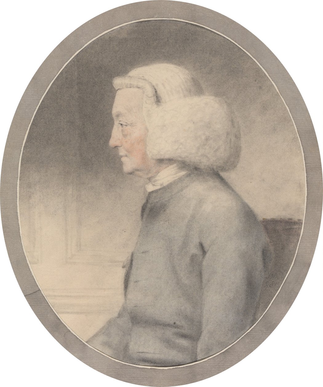 Ritratto di un ecclesiastico chiamato reverendo John Wesley da John Downman