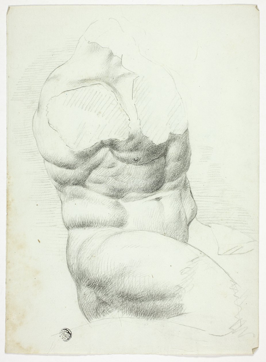 Torso di statua antica da John Downman