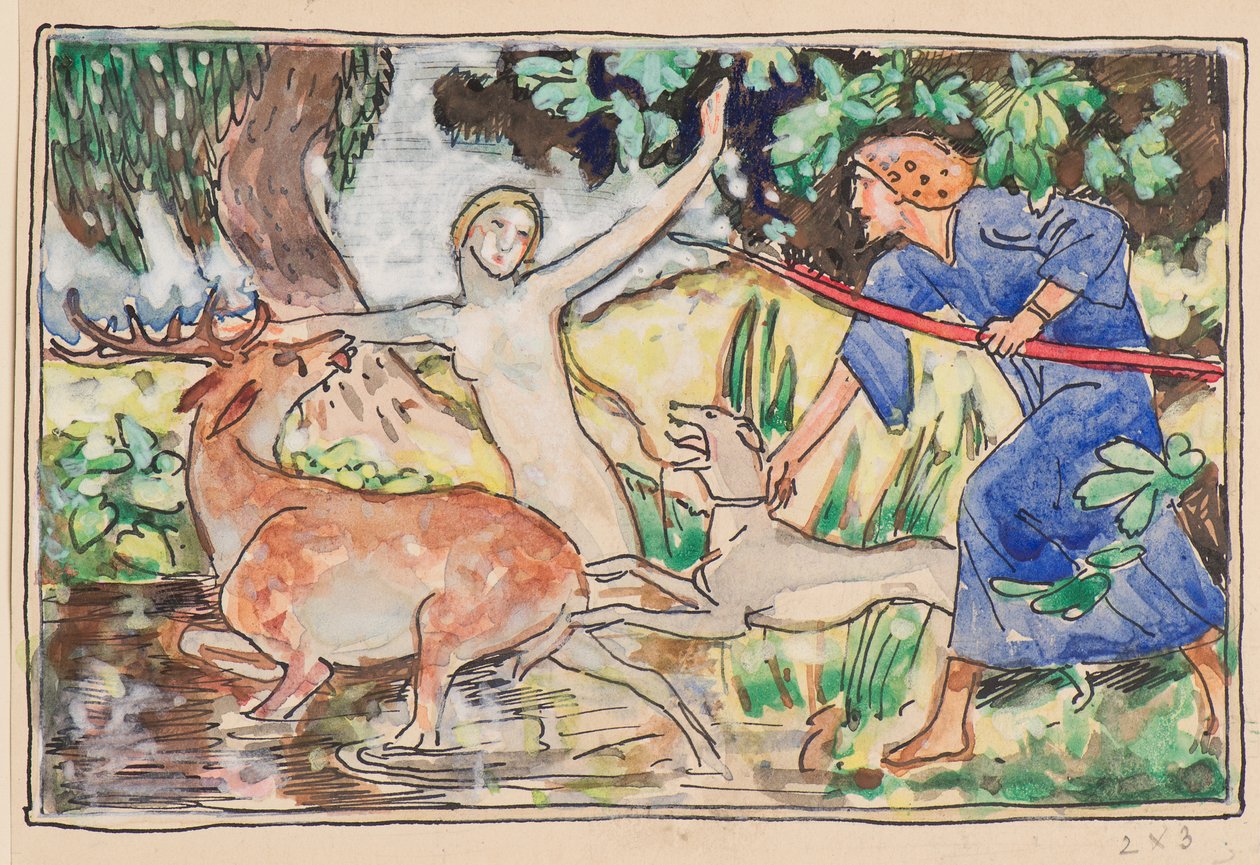 Diana e Atteone da John Duncan