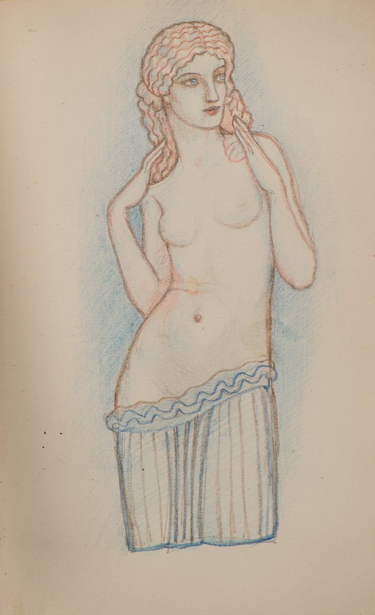 Senza titolo [Figura femminile] da John Duncan