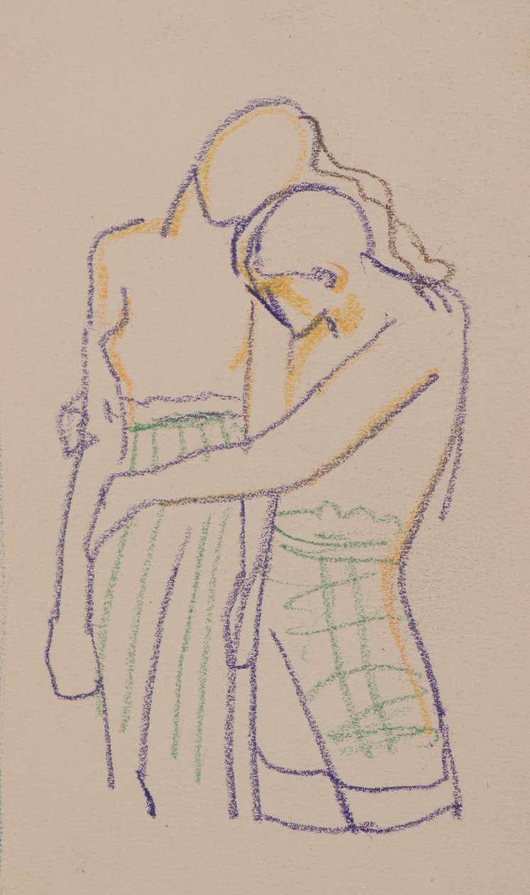 Senza titolo [Naoise e Deirdre] da John Duncan