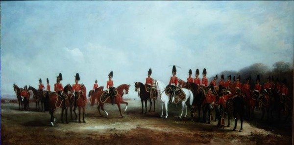 Rassegna del 16° Lancieri da John E. Ferneley