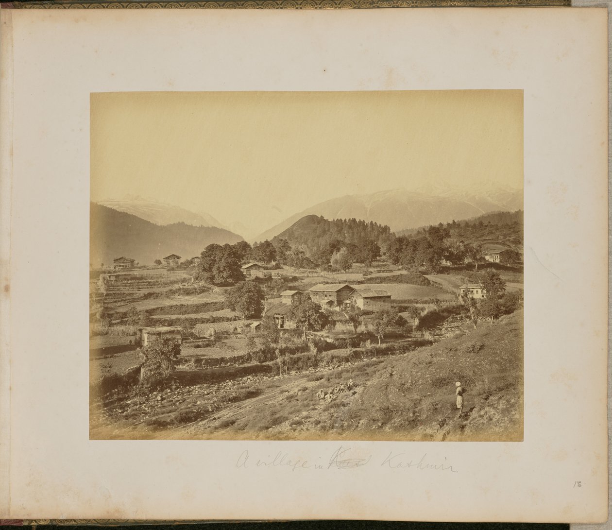 Un villaggio del Kashmir da John Edward Saché